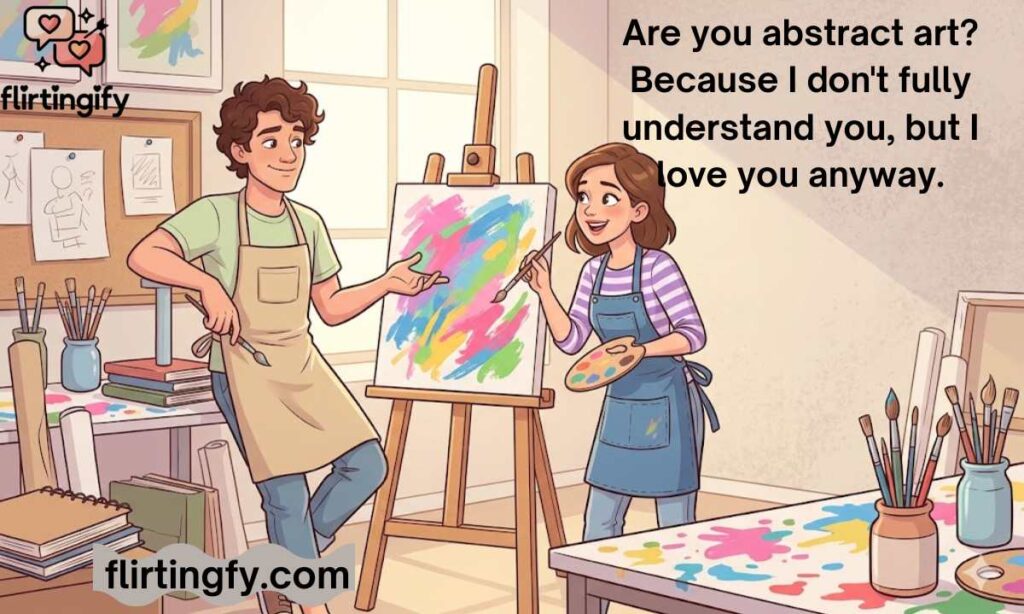 Funny Artist Pick Up Lines