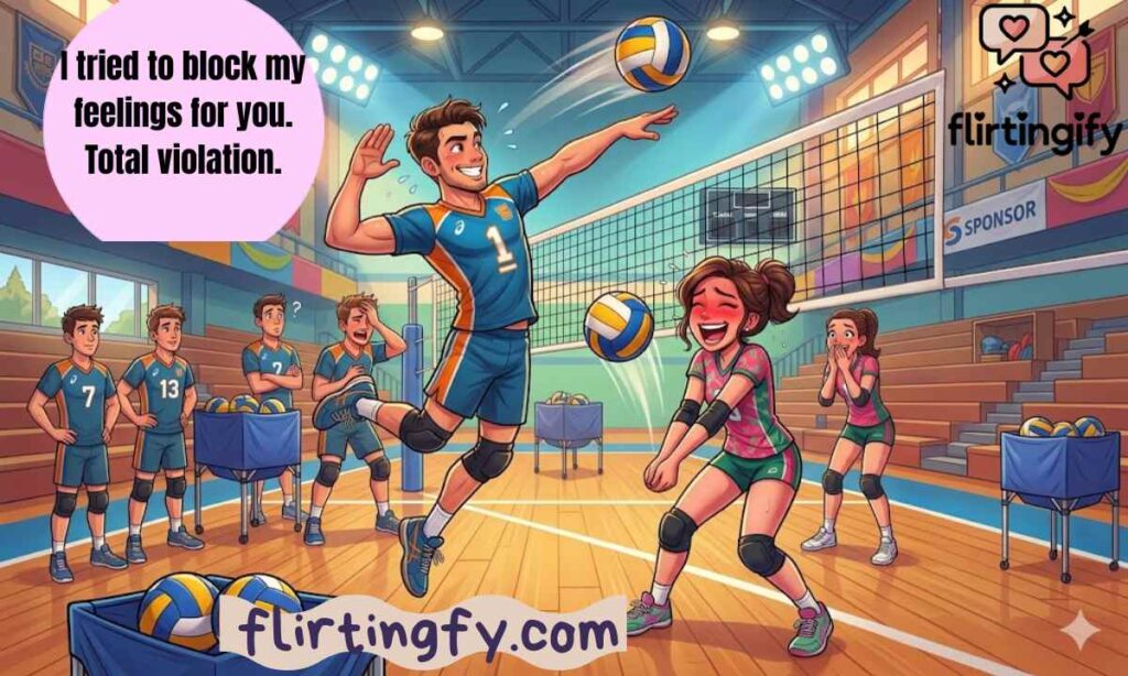 Funny Volleyball Pick-Up Lines