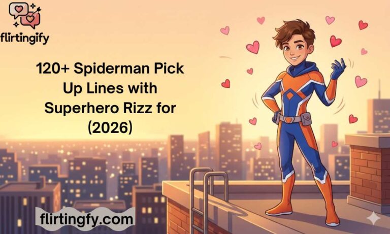 Spiderman Pick Up Lines