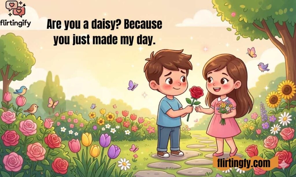 Cute Flower Pick Up Lines