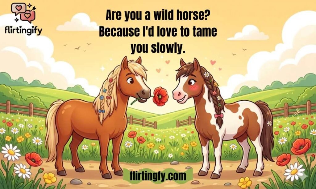 Dirty Horse Pick Up Lines