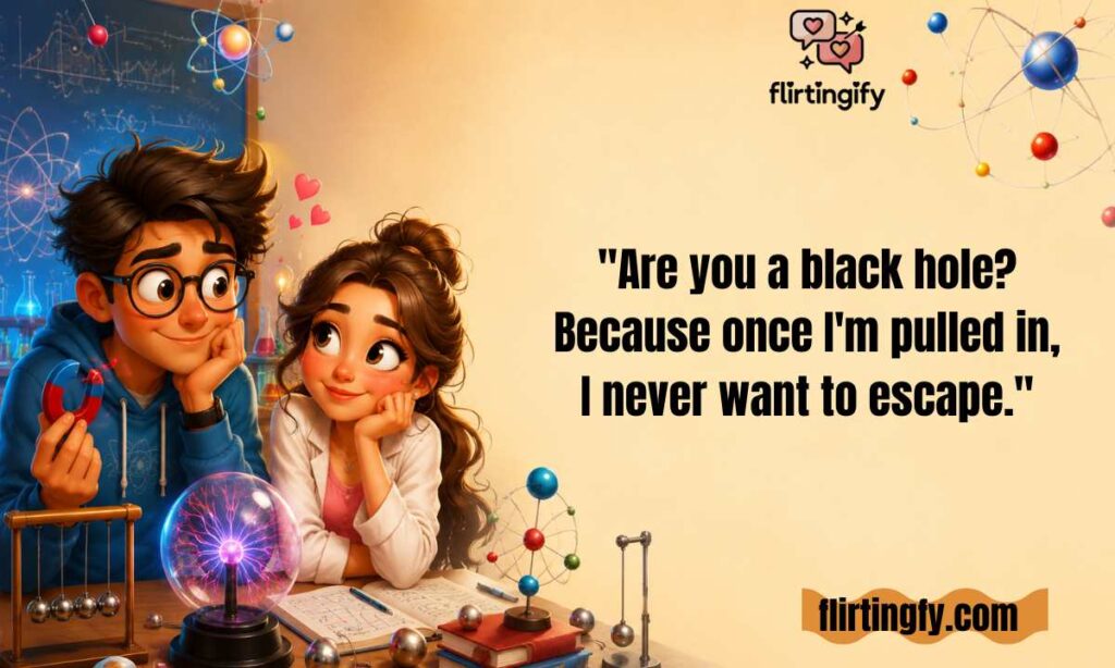 Dirty Physics Pick Up Lines