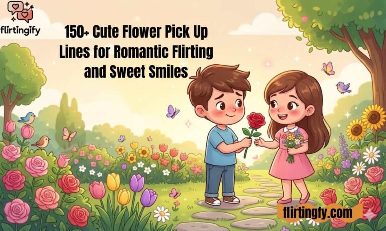 Flower Pick Up Lines