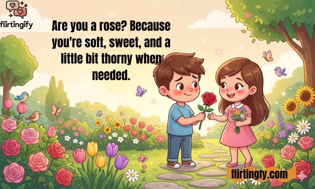 Flower Pick Up Lines for Her