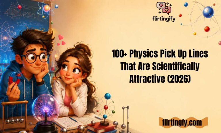Physics Pick Up Lines