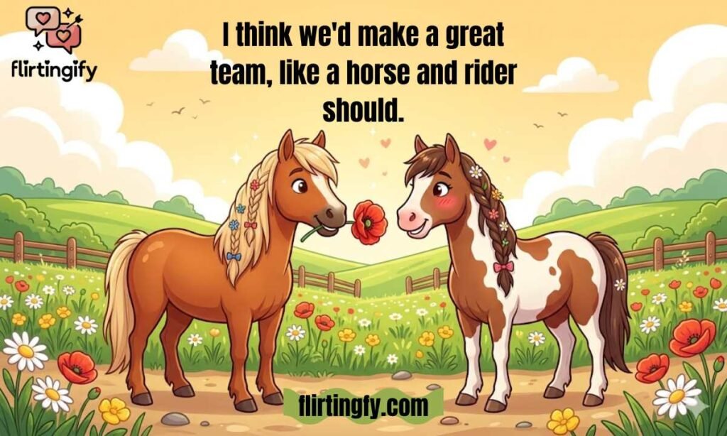Pick Up Lines for Horse Riders