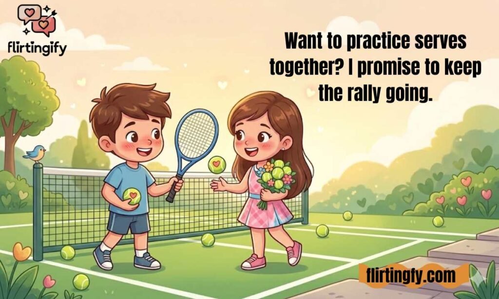 Pick Up Lines for Tennis Players