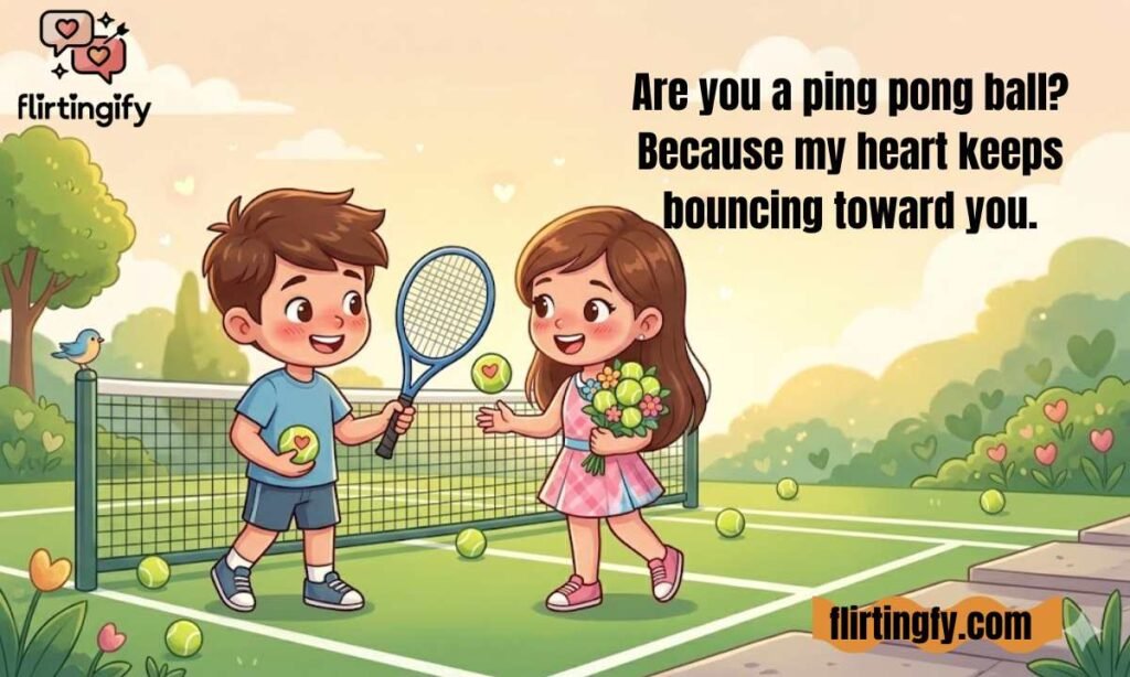 Table Tennis Pick Up Lines