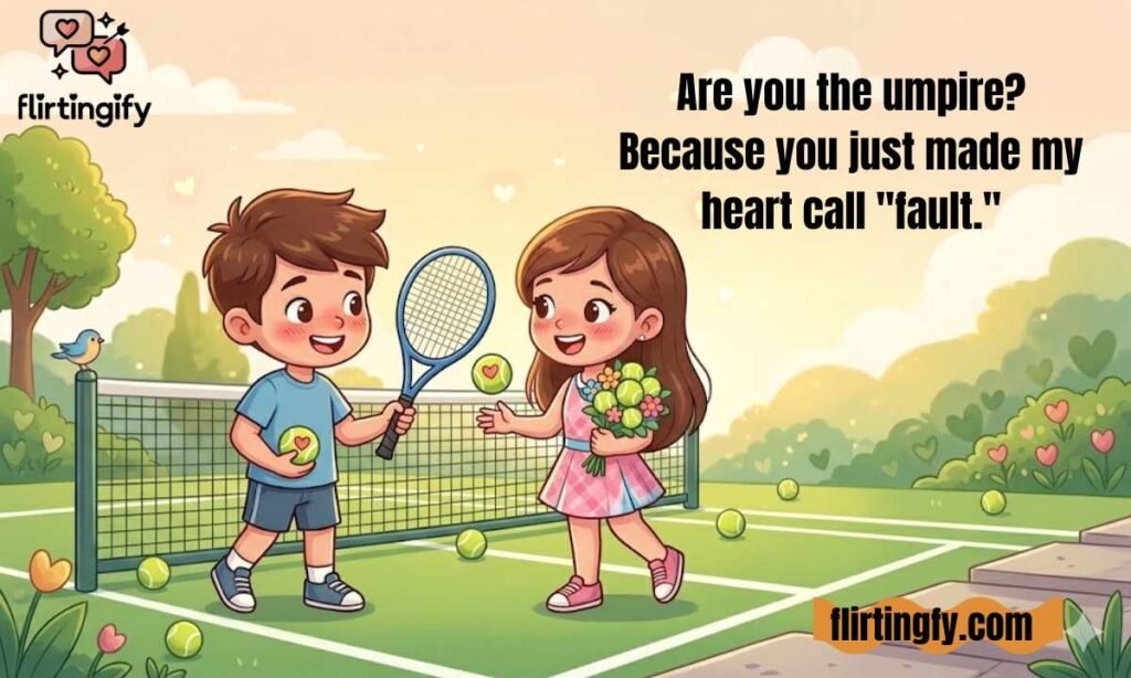 Tennis Pick Up Lines for Him