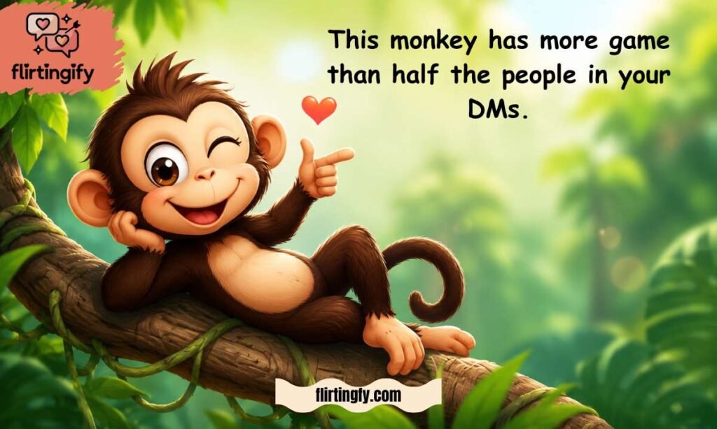 Brutal (Savage) Rizz Monkey GIF Pick Up Lines for Bold Rizz