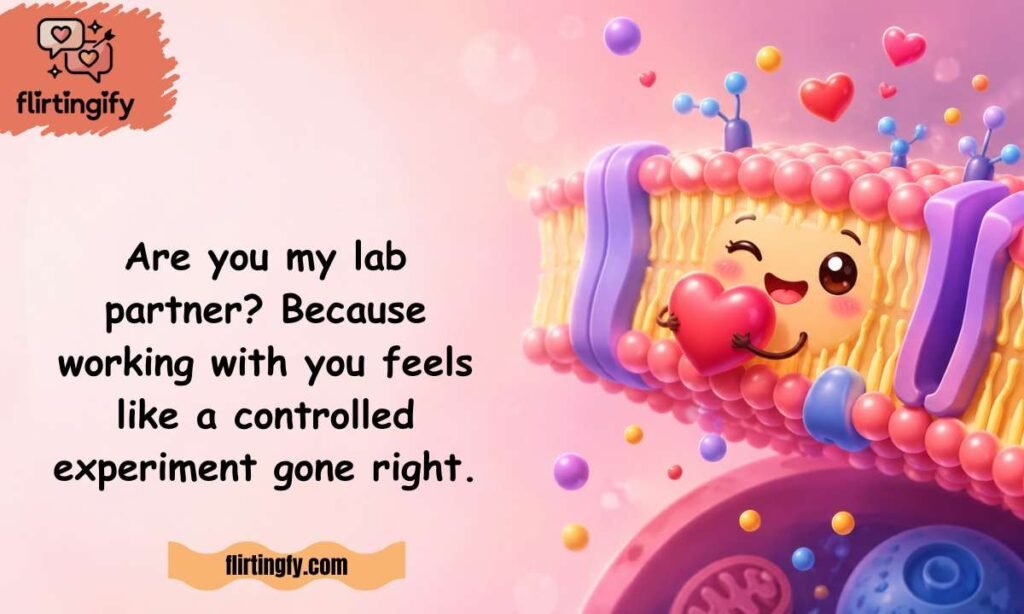 Cell Membrane Pick-Up Lines for Your Lab Crush