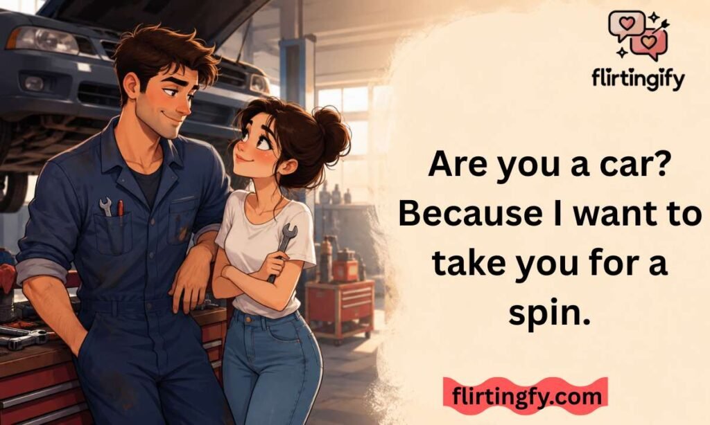 Cheesy Mechanic Pick-Up Lines