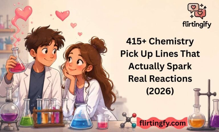 Chemistry Pick Up Lines