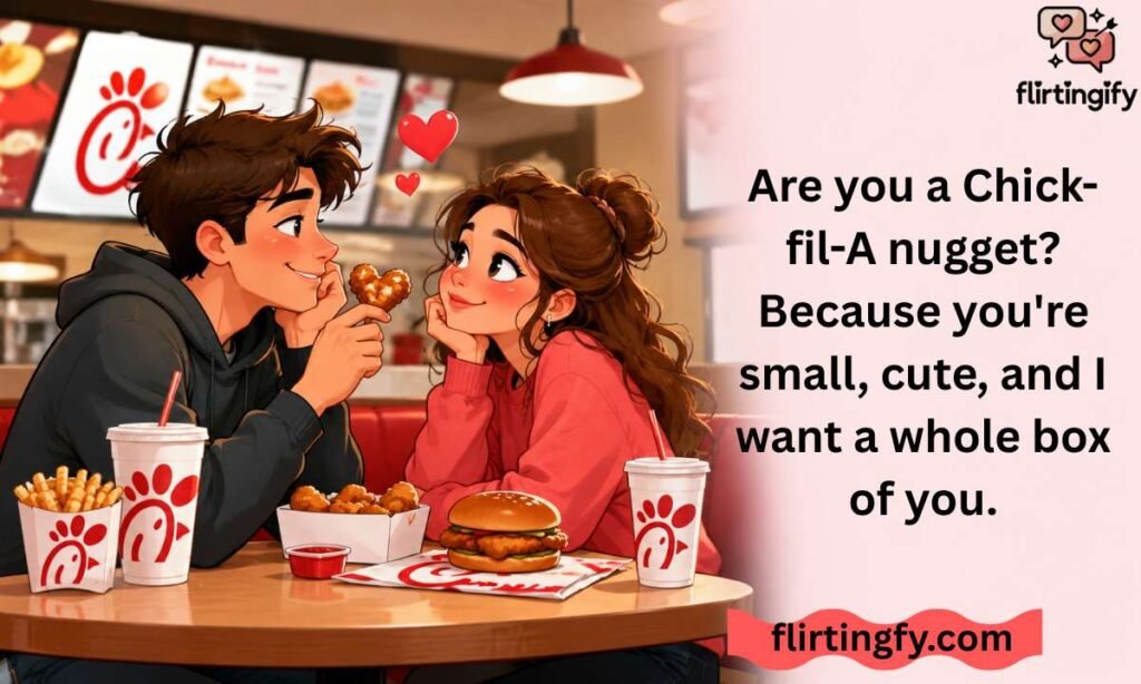 Chick-fil-A Chicken Nugget Pick Up Lines