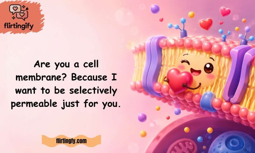 Classic Cell Membrane Pick-Up Lines