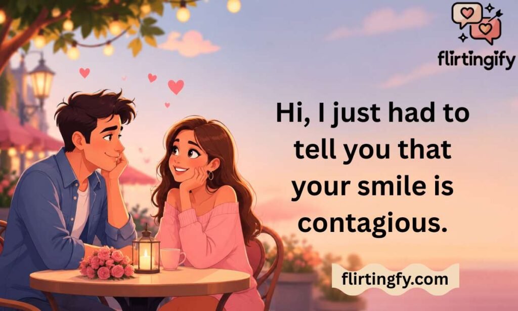 Compliment Pick Up Lines to Say to a Girl