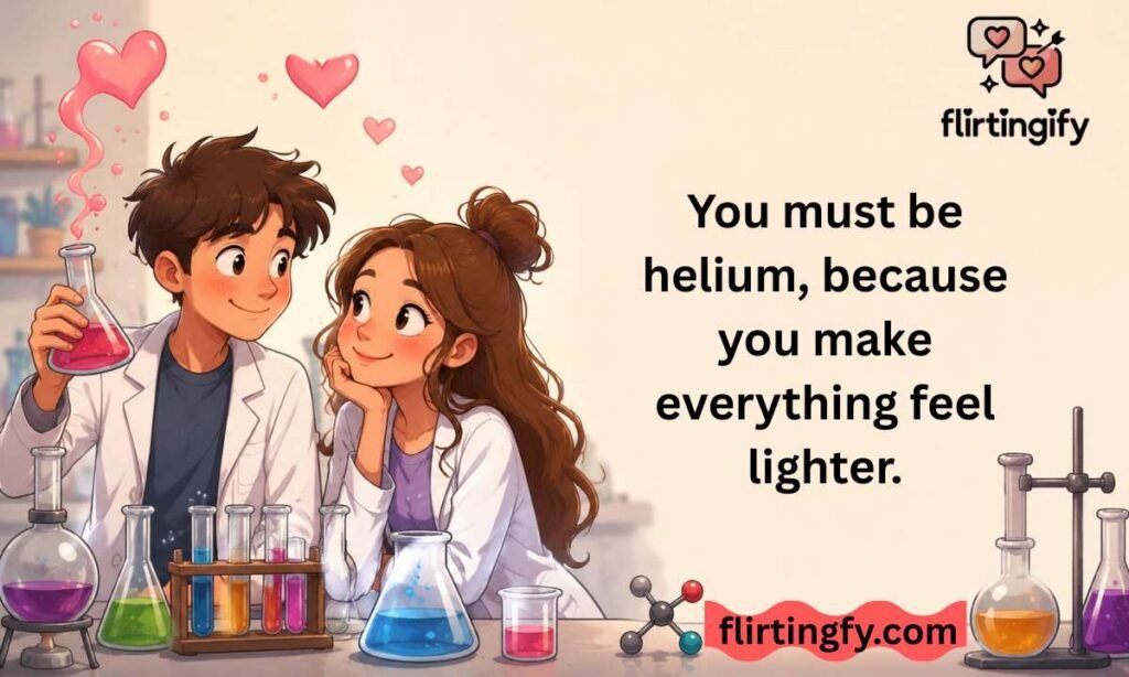 Cute Chemistry Pick Up Lines