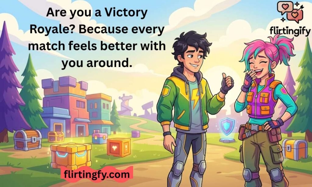 Cute & Romantic Fortnite Pick Up Lines