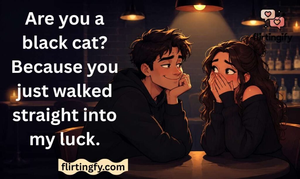 Dark Pick Up Lines to Say to a Girl