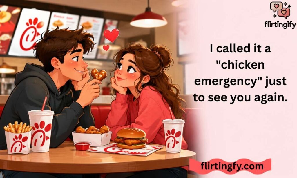 Funny Chick-fil-A Pick Up Lines