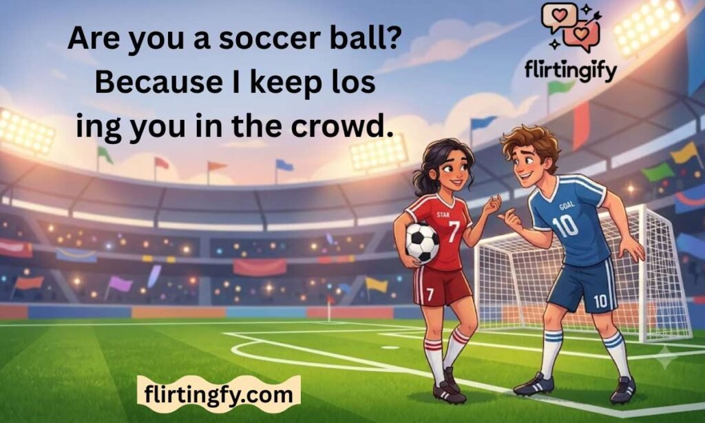 Funny Soccer Pick-Up Lines