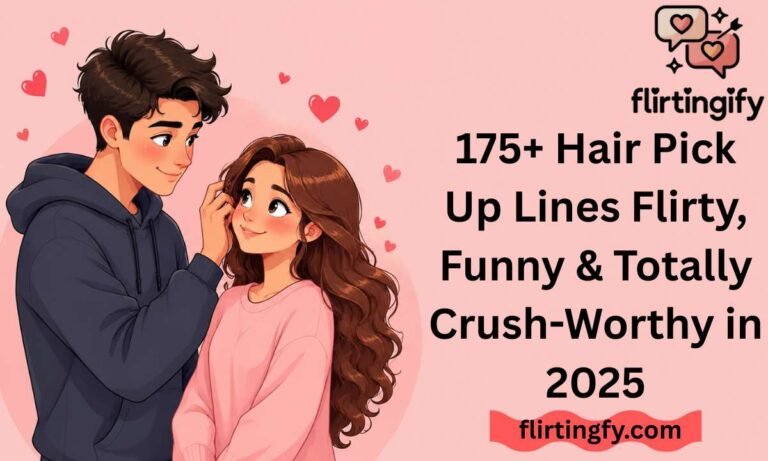 hair pick up lines