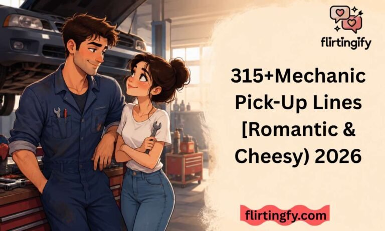 Mechanic Pick-Up Lines