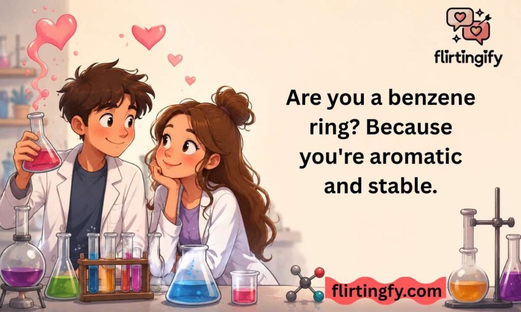 Organic Chemistry Pick Up Lines
