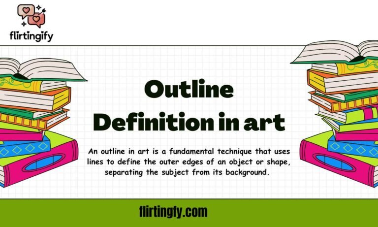 outline definition in art