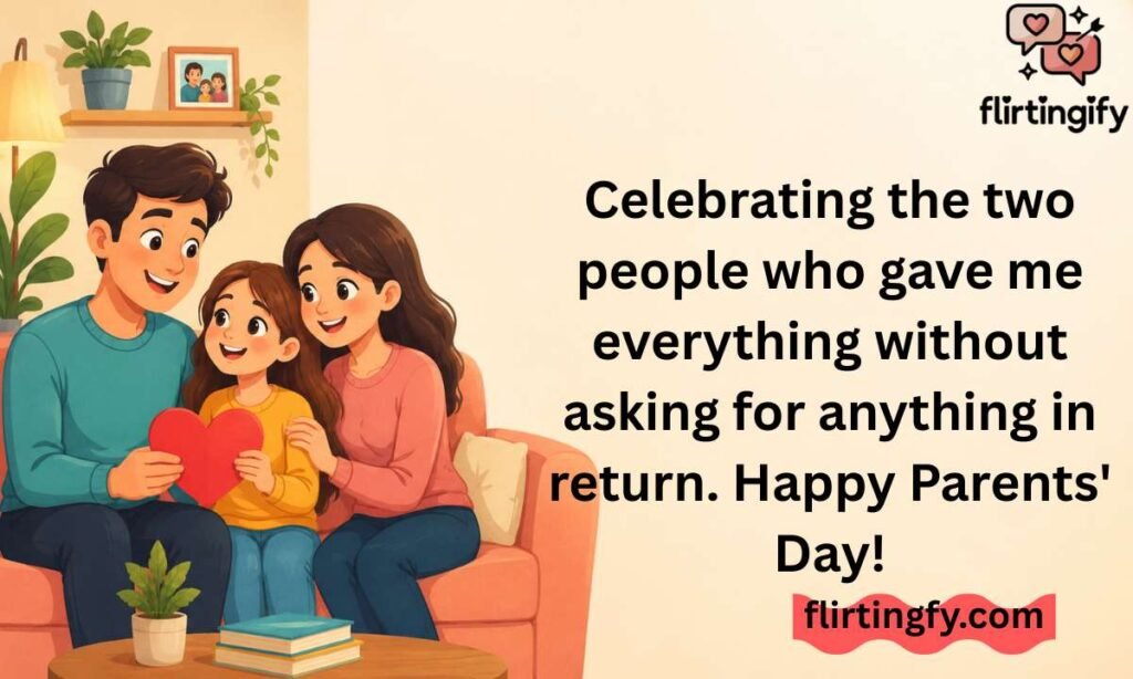 Parents Day Appreciation Lines for Social Media Posts