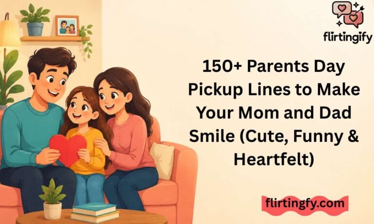 Parents Day Pickup Lines